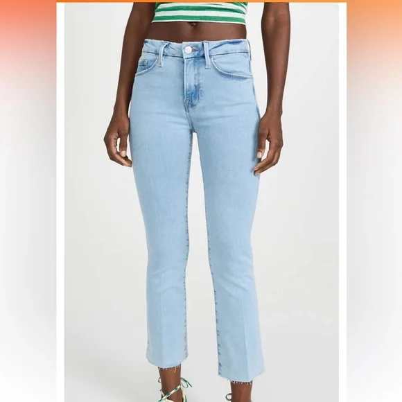 FRAME Women's Le Crop Mini Boot Jeans Size 29 - Picture 9 of 9